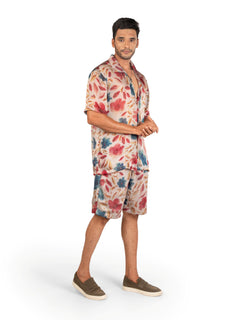 Side view of men's coord set