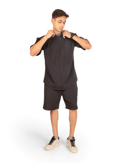 Front view of men's coord set